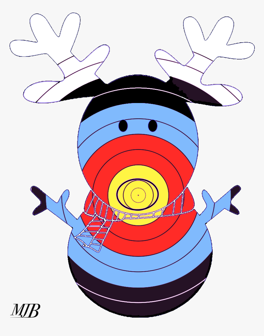 Cartoon Archery And Target, HD Png Download, Free Download