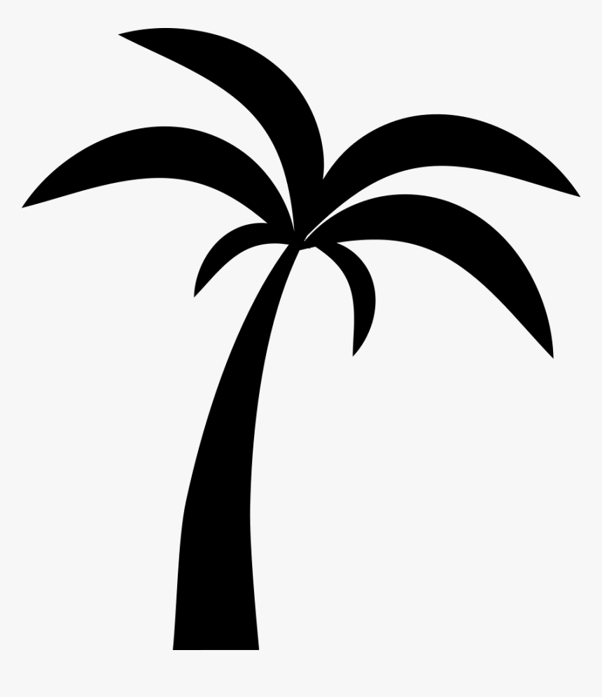 Palm Tree - Palm Tree Icon Png, Transparent Png, Free Download