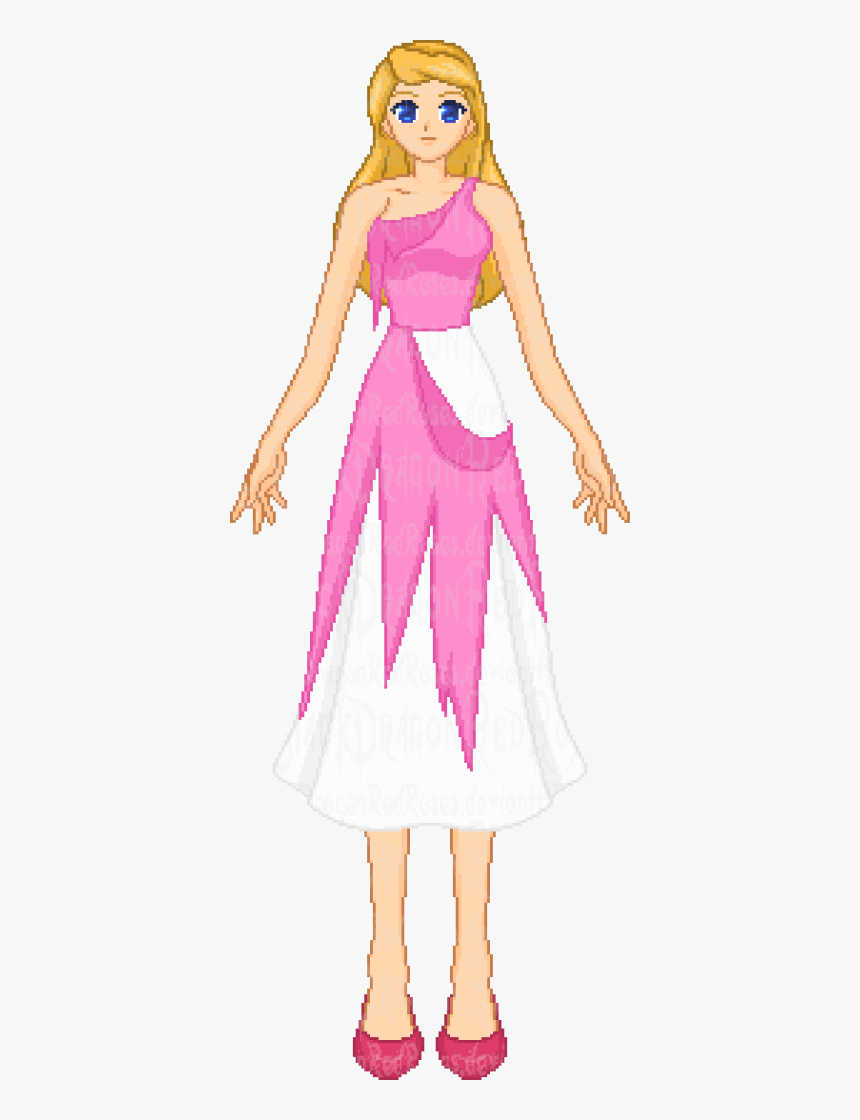 Cinderella Pink Dress Transparent, HD Png Download, Free Download