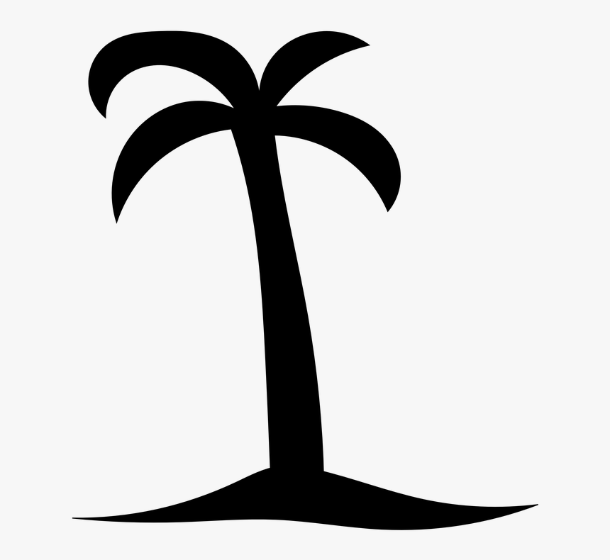 Transparent Palm Tree Silhouette Png, Png Download, Free Download