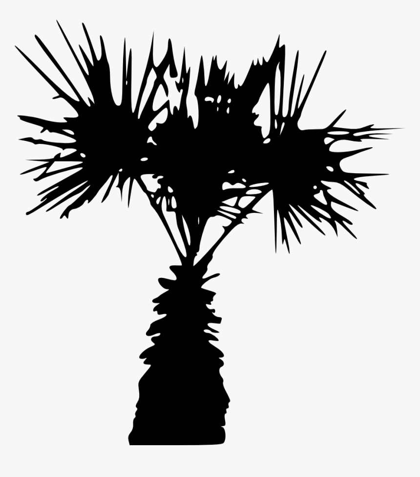Palm Tree - Palm Tree Silhouettes, HD Png Download, Free Download