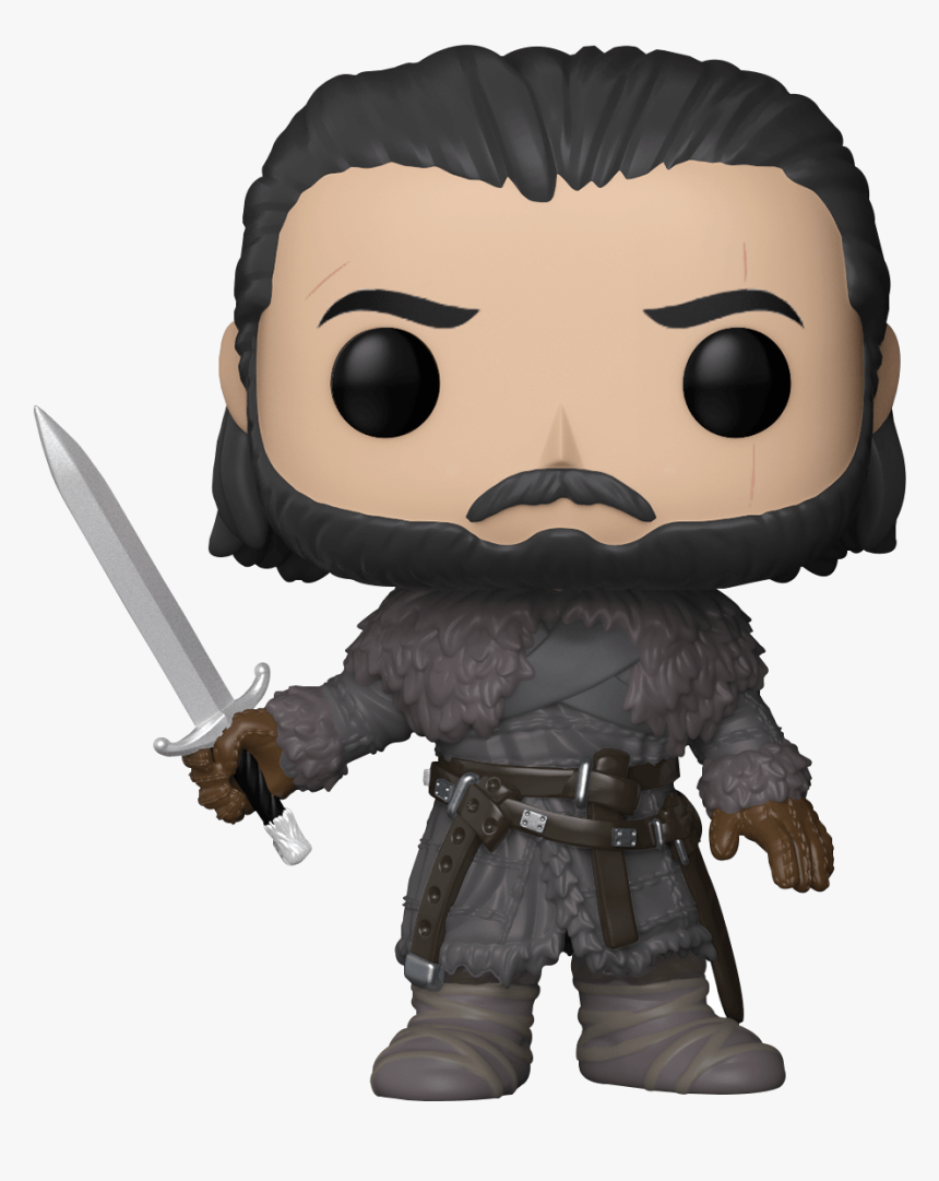 Beyond The Wall Jon Snow Pop Figure - All Jon Snow Funko Pop, HD Png Download, Free Download
