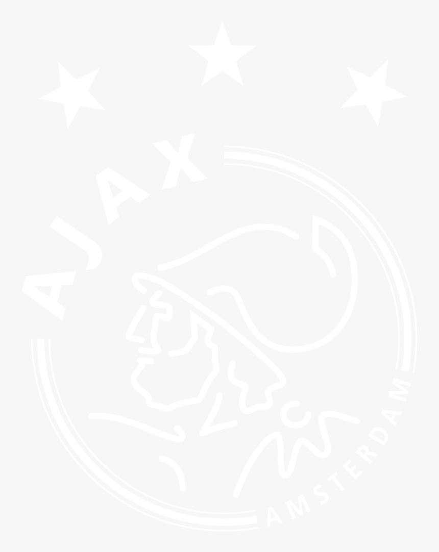 Ajax White Logo Stars, HD Png Download, Free Download