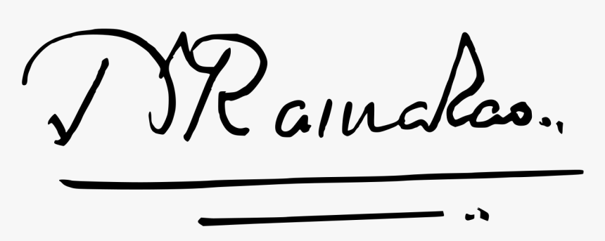 Nt Rama Rao Signature, HD Png Download, Free Download