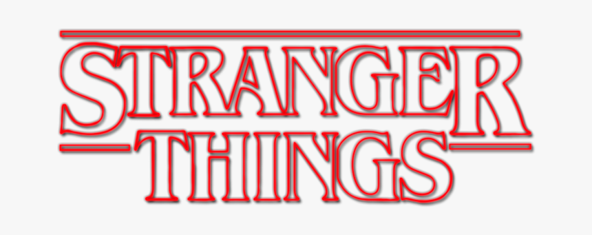 Stranger Things Title Png - Calligraphy, Transparent Png, Free Download