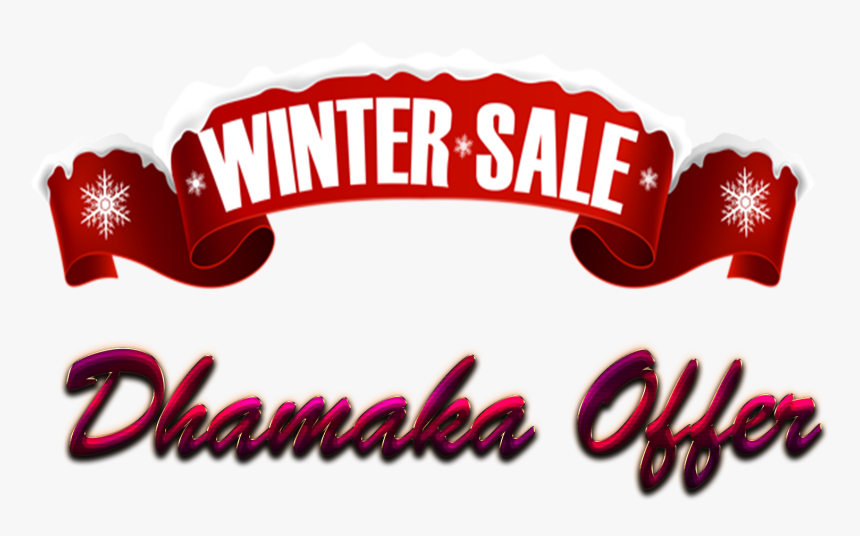 Winter Sale Free Png - Calligraphy, Transparent Png, Free Download