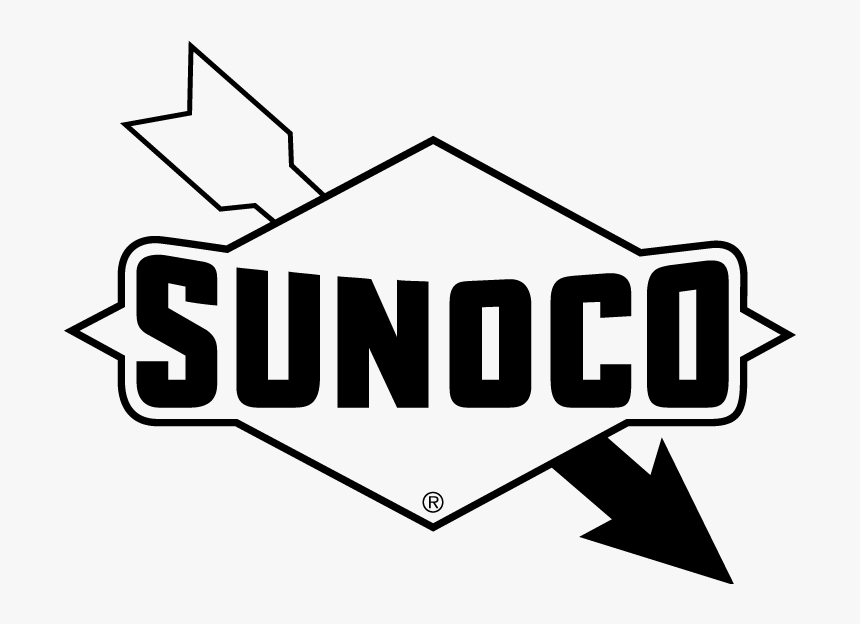 Free Vector Sunoco Logo - Sunoco Logo Black And White, HD Png Download, Free Download