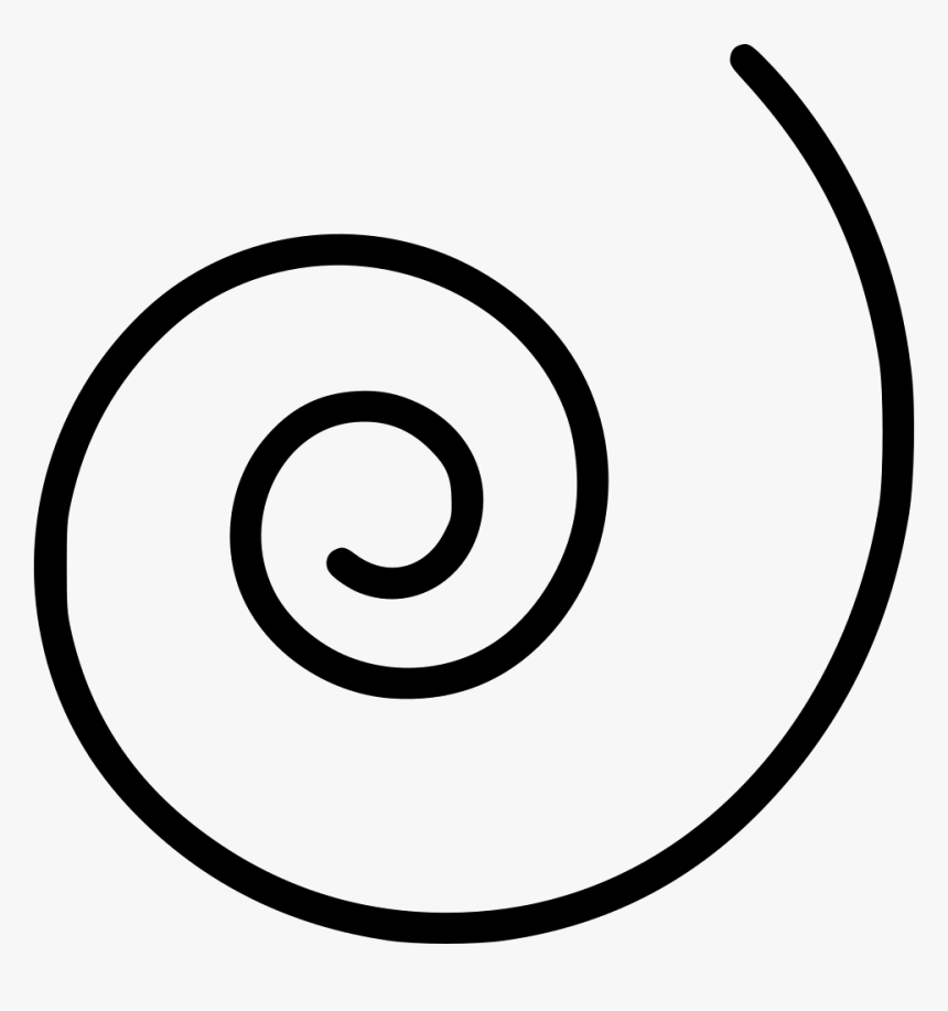Spiral Draw Tool Object Vector - Spiral Icon Free, HD Png Download, Free Download