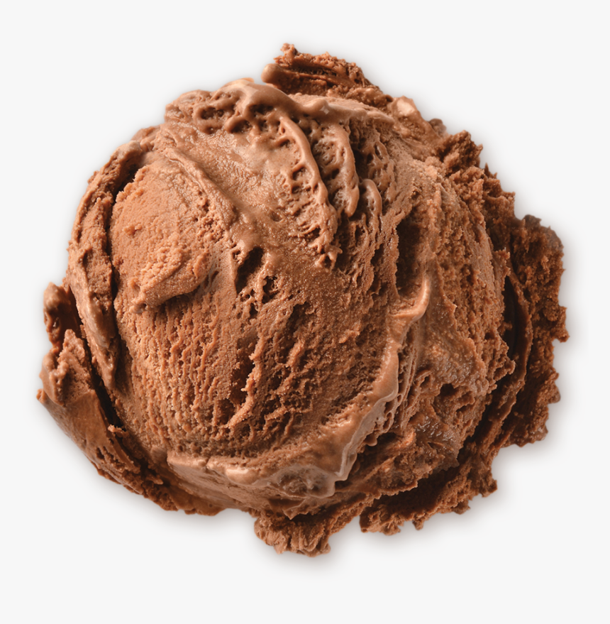 Homemade Brand Chocolate Ice Cream Scoop - Chocolate Ice Cream Scoop Png, Transparent Png, Free Download