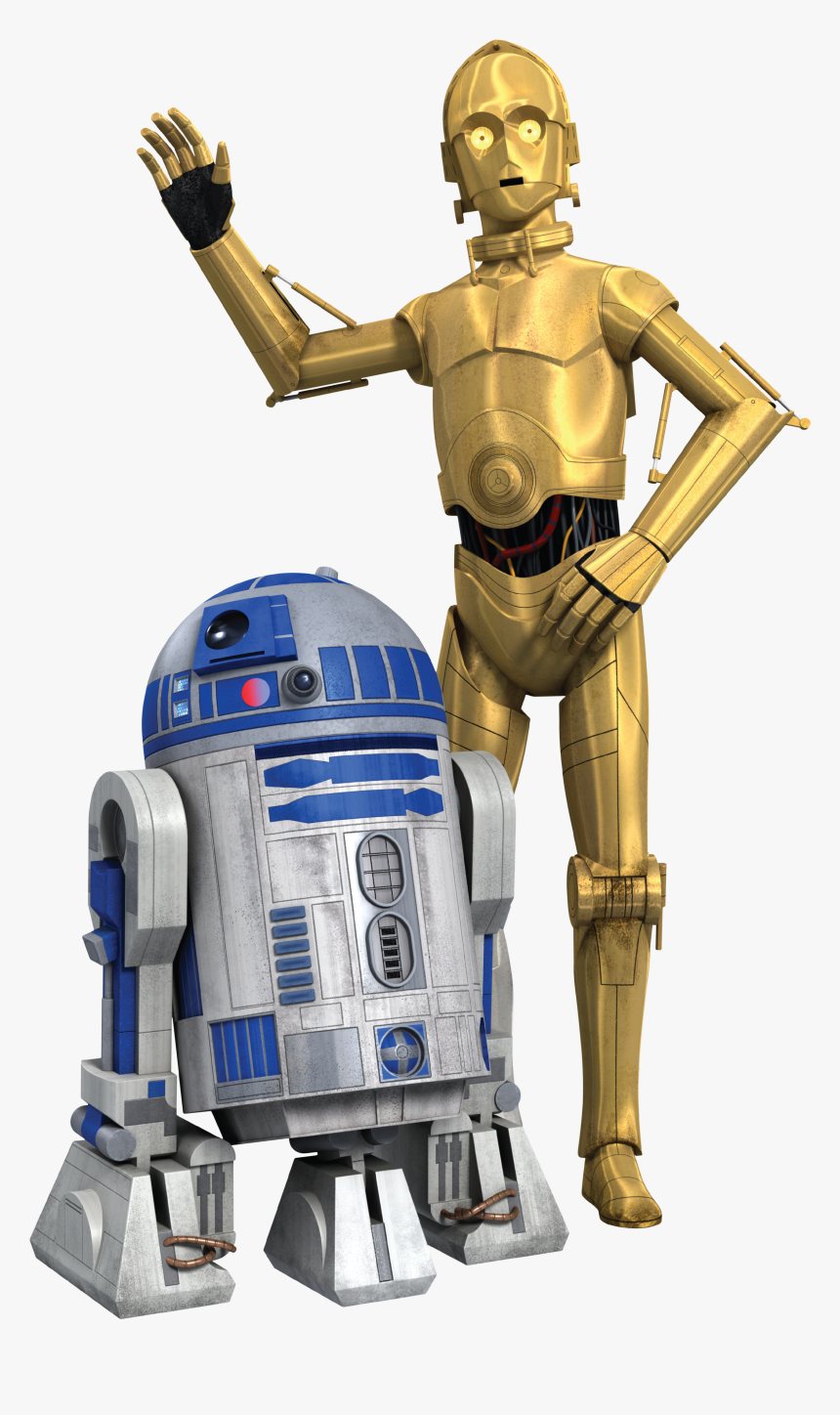 Rebels R2 D2 And C 3po - C3po And R2d2 Star Wars Rebels, HD Png Download, Free Download