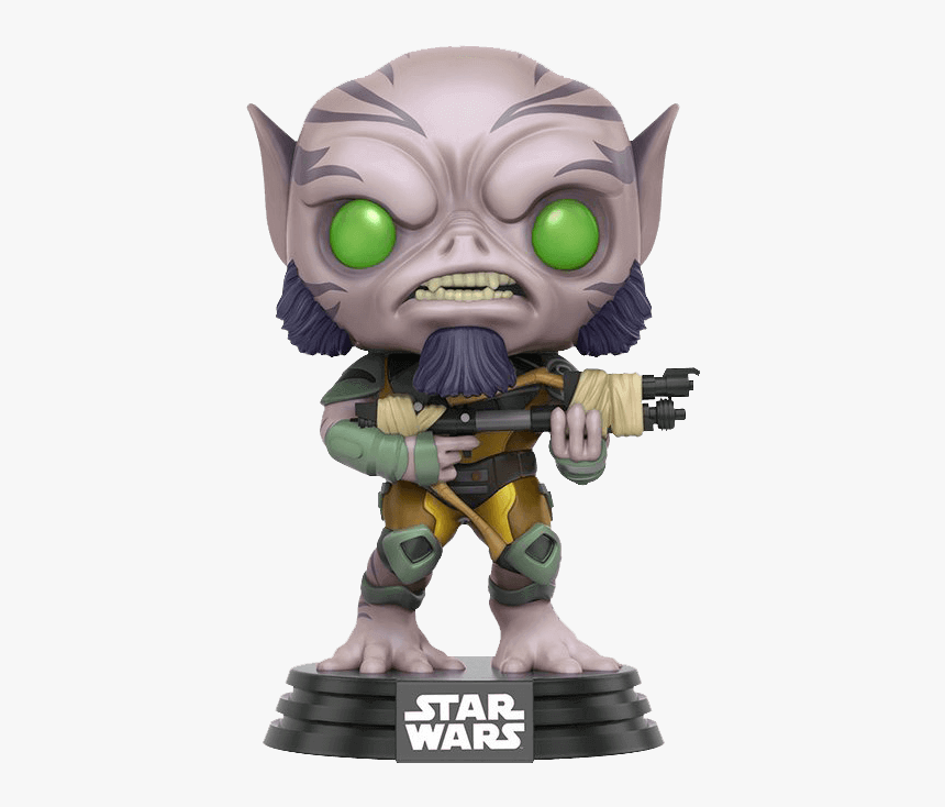 Star Wars Rebels Zeb Orrelios Pop Bobblehead - Star Wars, HD Png Download, Free Download