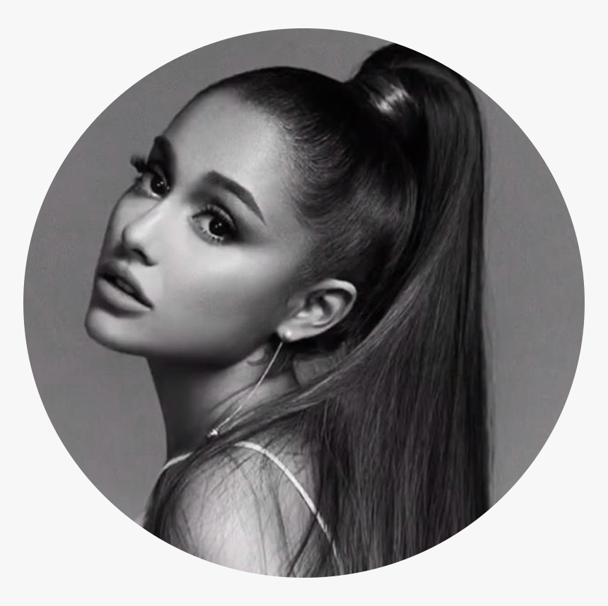 Ariana Grande Arianagrande Imagine Circle Aesthetic - Ariana Grande, HD Png Download, Free Download