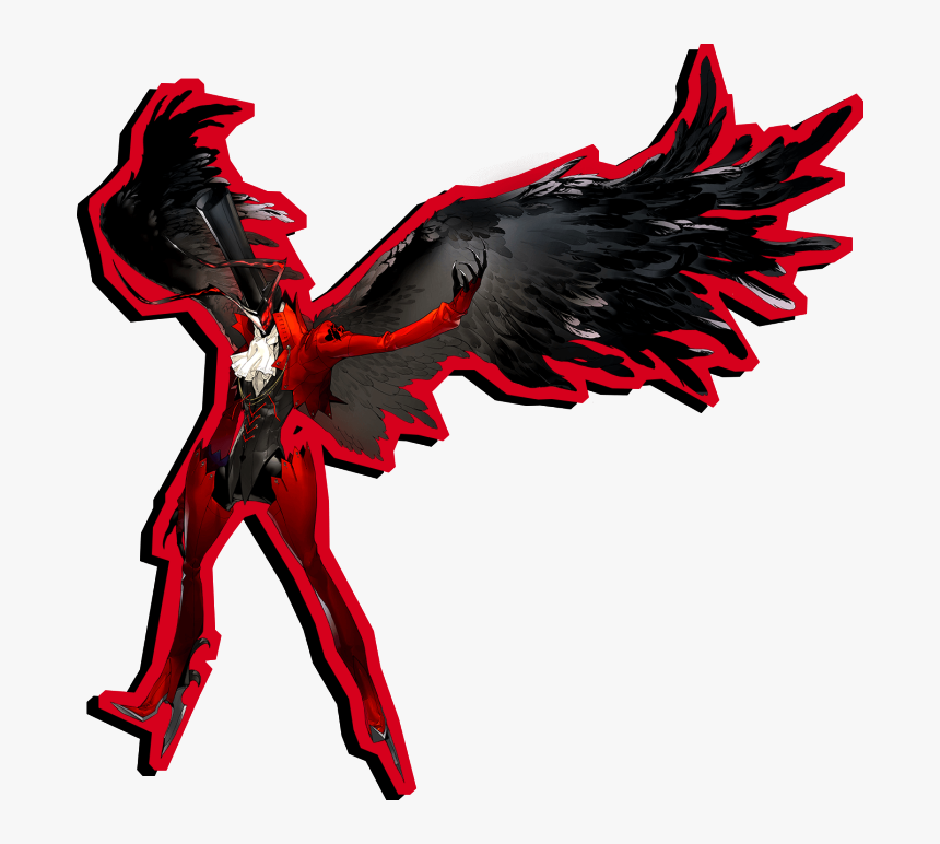 Persona 5 Png - かっこいい ペルソナ アルセーヌ, Transparent Png - kindpng