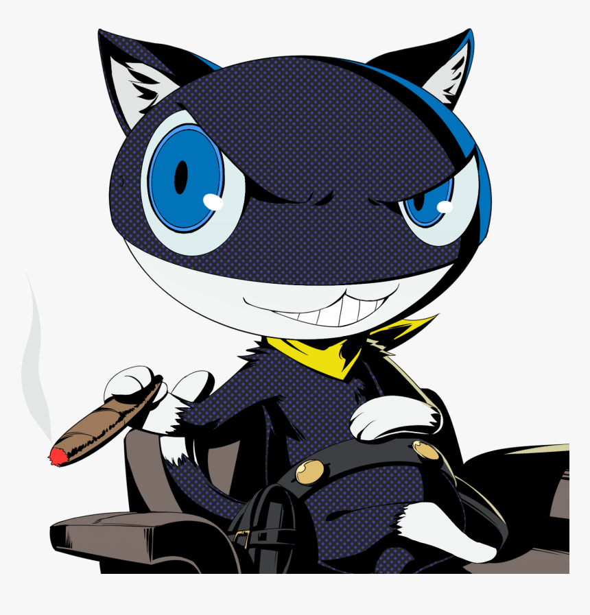 Persona 5 Morgana Png, Transparent Png, Free Download