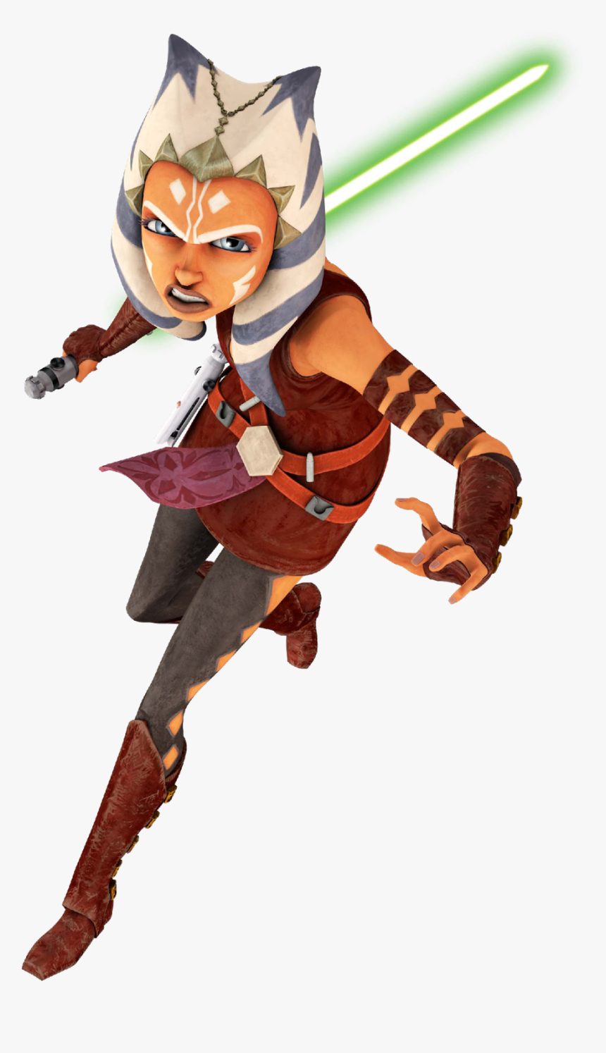 Ahsoka Tano Clone Wars Png, Transparent Png, Free Download