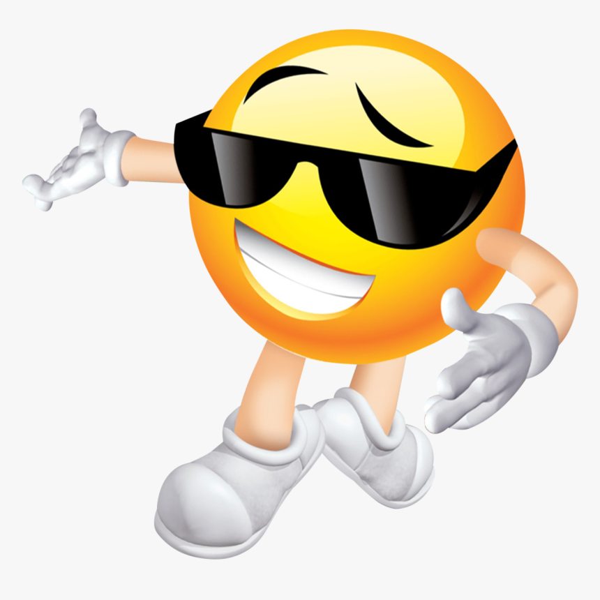 Emoji, Emoji Summer, Emoji With Glasses - Smile Cute Emoji Png, Transparent Png, Free Download