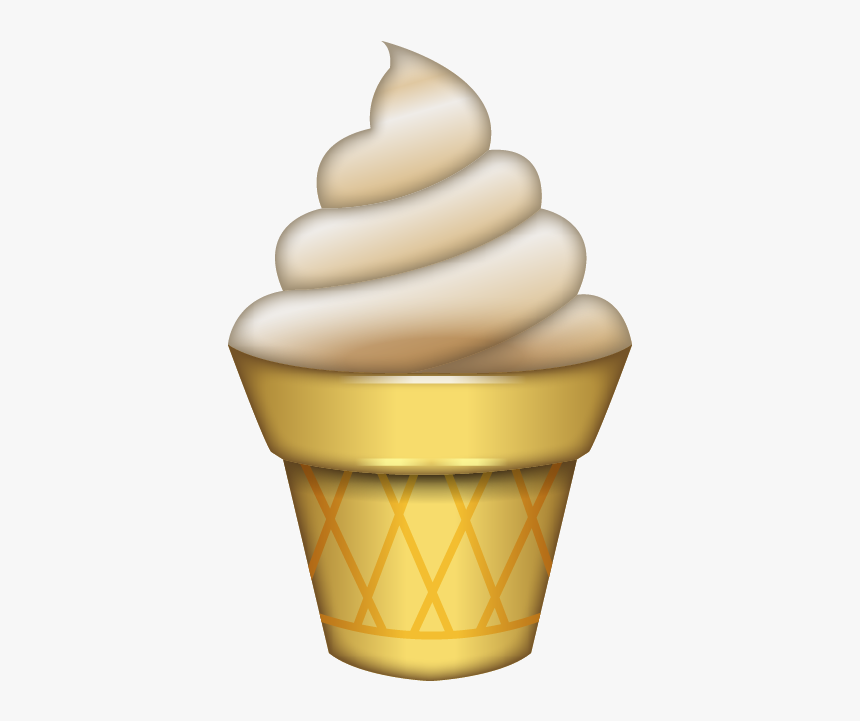 Ice Cream Emoji Whatsapp, HD Png Download, Free Download