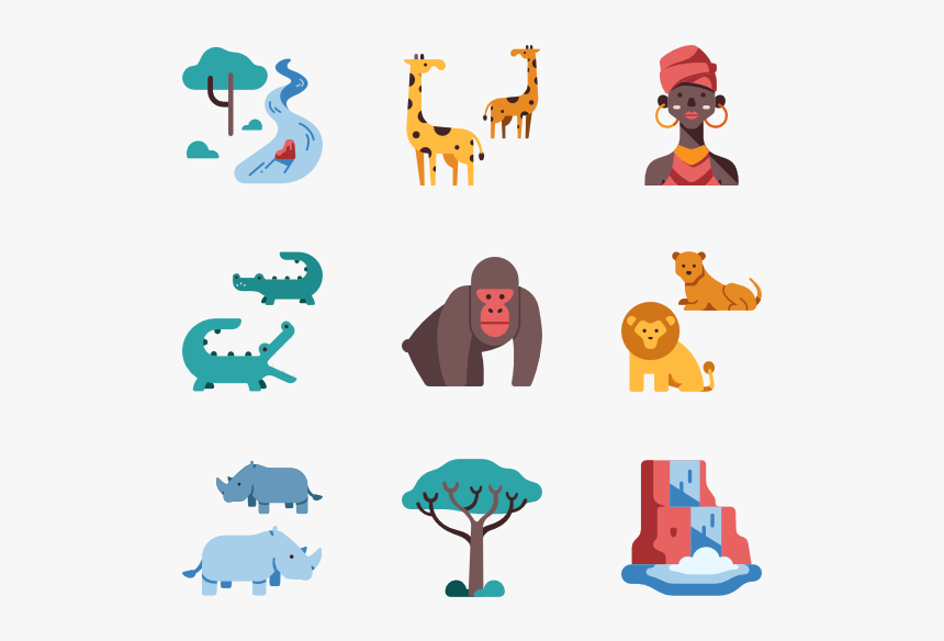 African Safari - Safari Icons, HD Png Download, Free Download