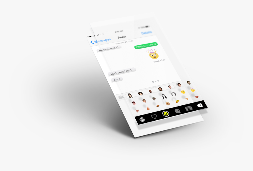Broadcity Keyboard Emoji - Smartphone, HD Png Download, Free Download
