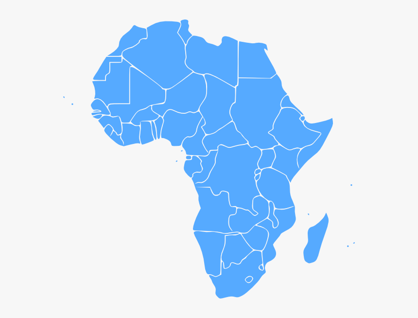 Map Of Africa Clip Art, HD Png Download, Free Download