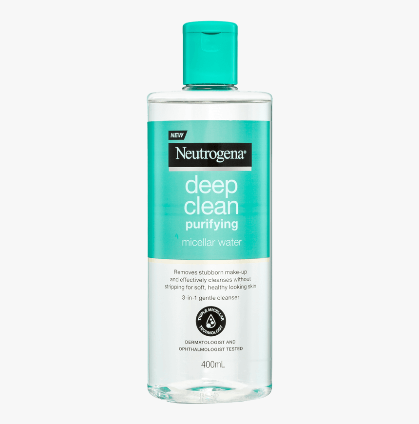 Neutrogena Deep Clean Purifying Micellar Water, HD Png Download, Free Download