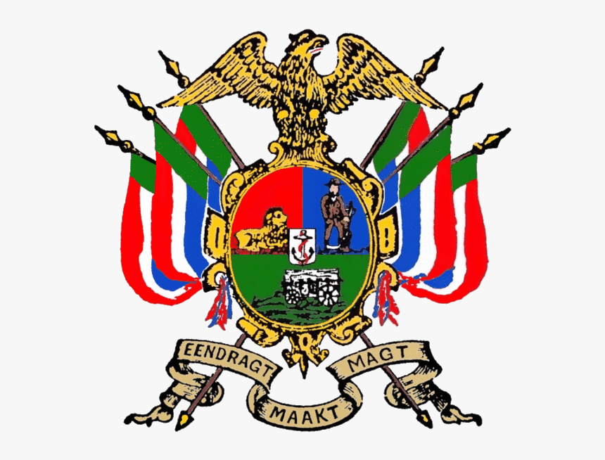 Coat Of Arms Of The South African Republic - South African Coat Of Arms, HD Png Download, Free Download