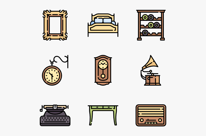 Vintage Decoration - Antique Icon, HD Png Download, Free Download