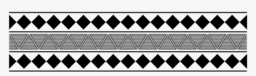 Free African Vector Patterns Black And White Png Picture - Triangle, Transparent Png, Free Download