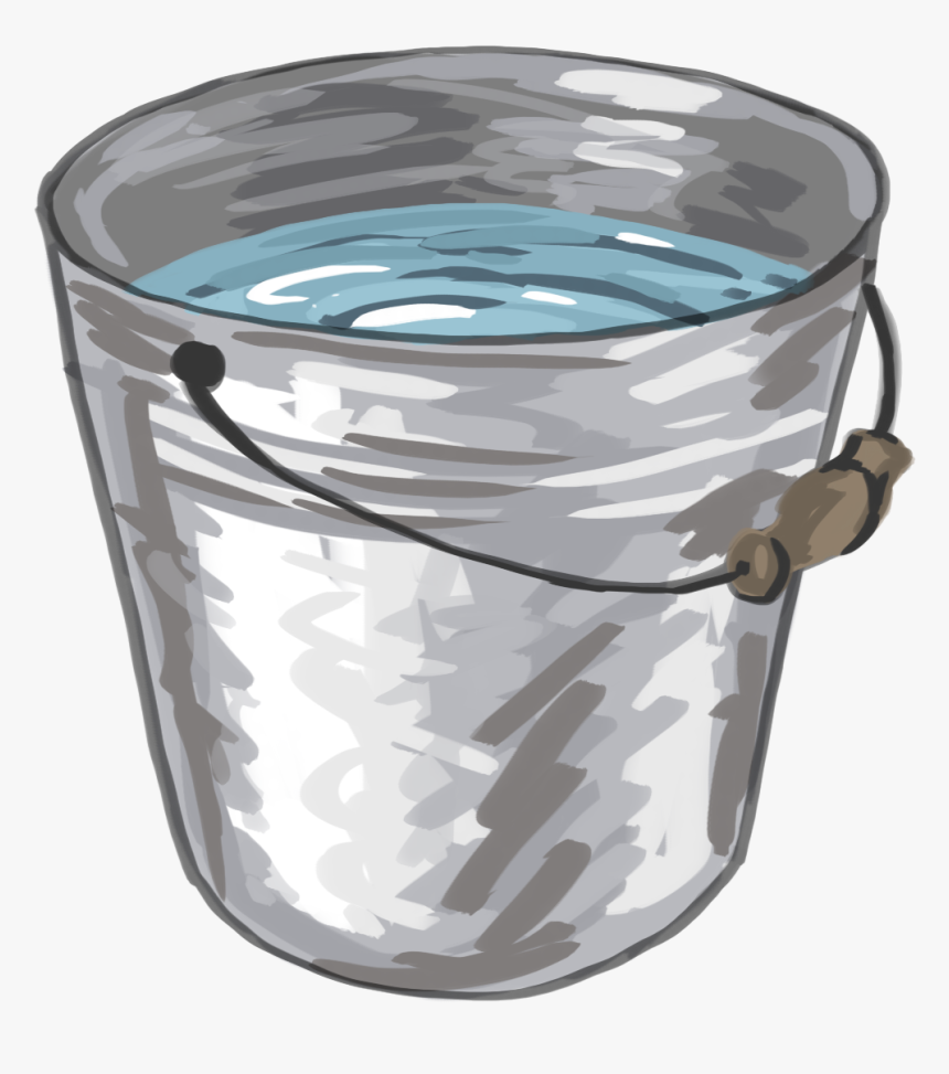 Bucket Water, HD Png Download, Free Download