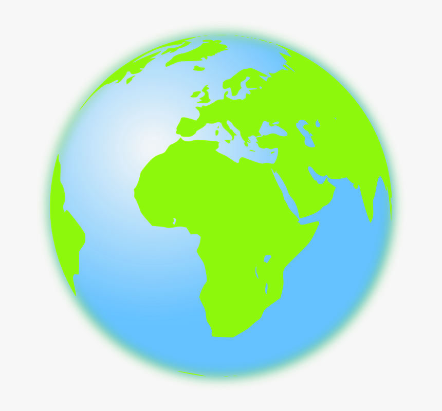 World, Globe, Africa, Continent, Earth, Geography - Africa Continent On Globe, HD Png Download, Free Download