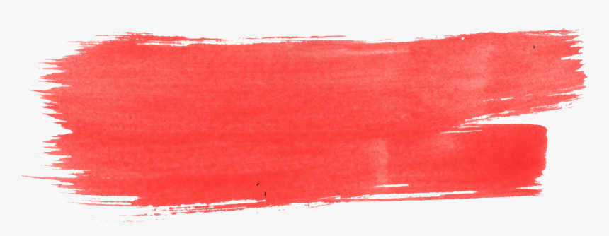 Tumblr Watercolor Png -red Watercolor Brush Stroke - Transparent Brush Stroke Png, Png Download, Free Download