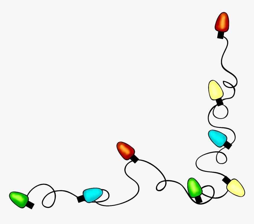 Christmas Lights Clipart Png - Christmas Lights Clipart Animated Gif, Transparent Png, Free Download