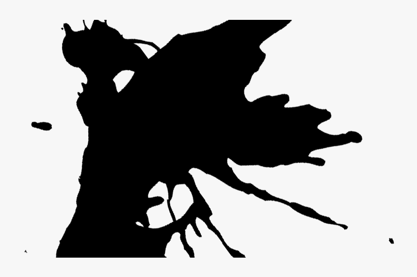 Paint Brush Silhouette Vector Com Free For Personal - Black Paint Stroke Clipart, HD Png Download, Free Download