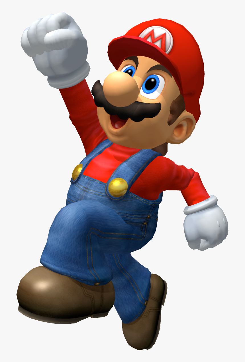 Super Mario Png Image - Super Smash Bros Melee Mario, Transparent Png, Free Download