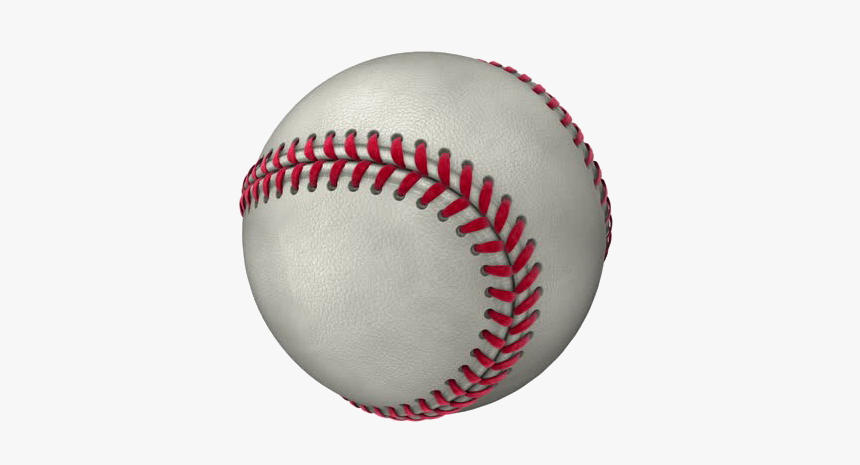 Baseball Png Free Background - 3d Object With Black Background, Transparent Png, Free Download