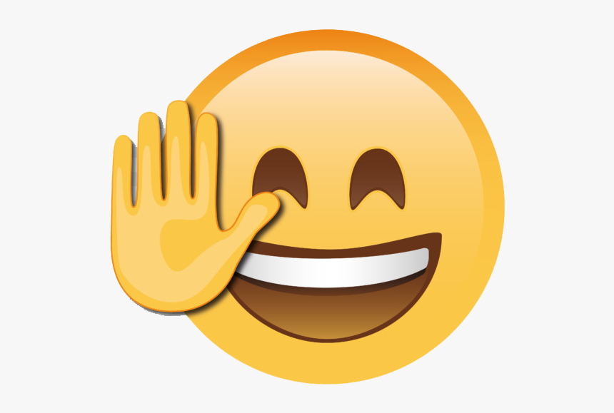 Clip Art High Five Emoji Пока Смайлик, HD Png Download kindpng