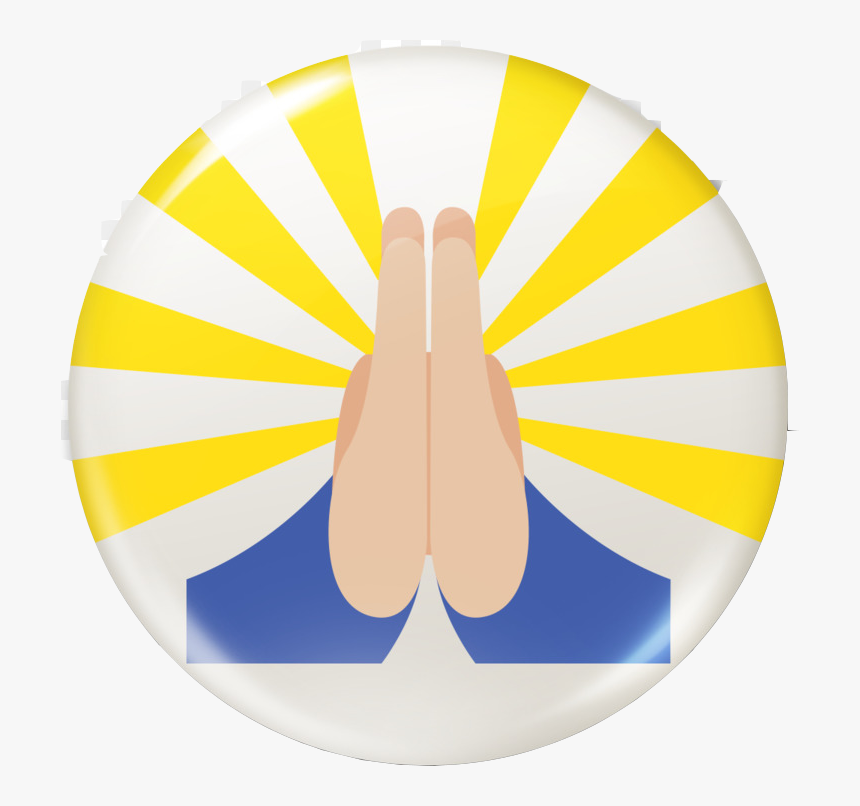 Praying Hands Emoji Png - Manos En Oracion Emoji, Transparent Png, Free Download