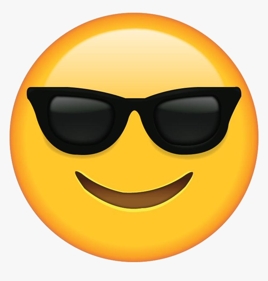 Clip Art Freeuse Download Emoji Png Transparent Emoji - Iphone Sunglasses Emoji, Png Download, Free Download
