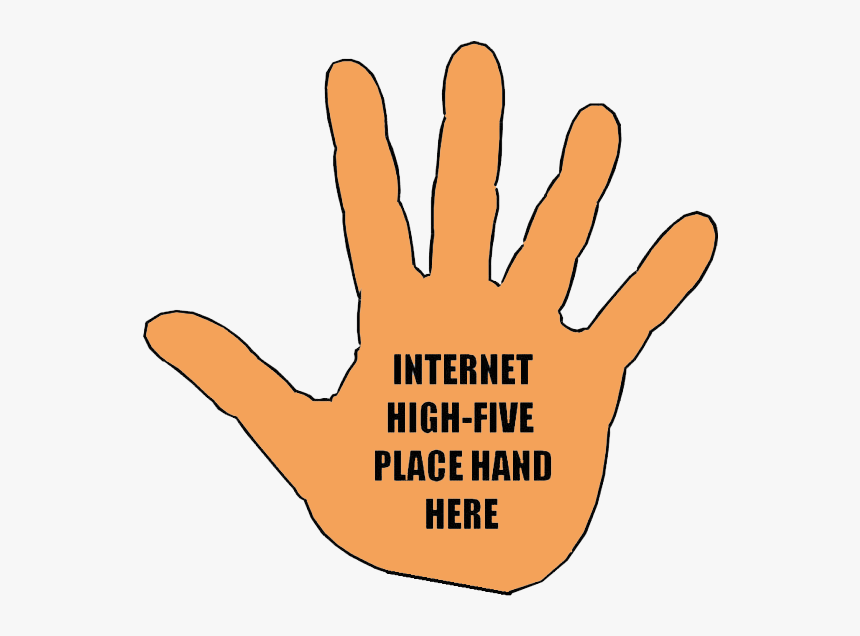 The Most Brutal High Five Rejection Ever Seen - Internet High Five Emoji, HD Png Download, Free Download