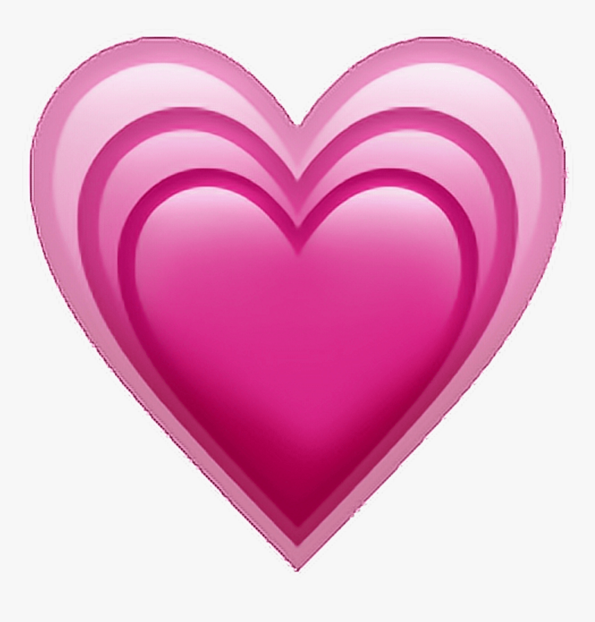 Iphone Heart Emoji Transparent, HD Png Download, Free Download