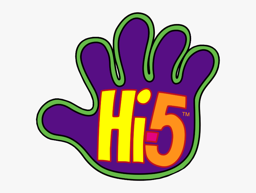 Hand Clip High Five - Hi 5 Logo Png, Transparent Png, Free Download