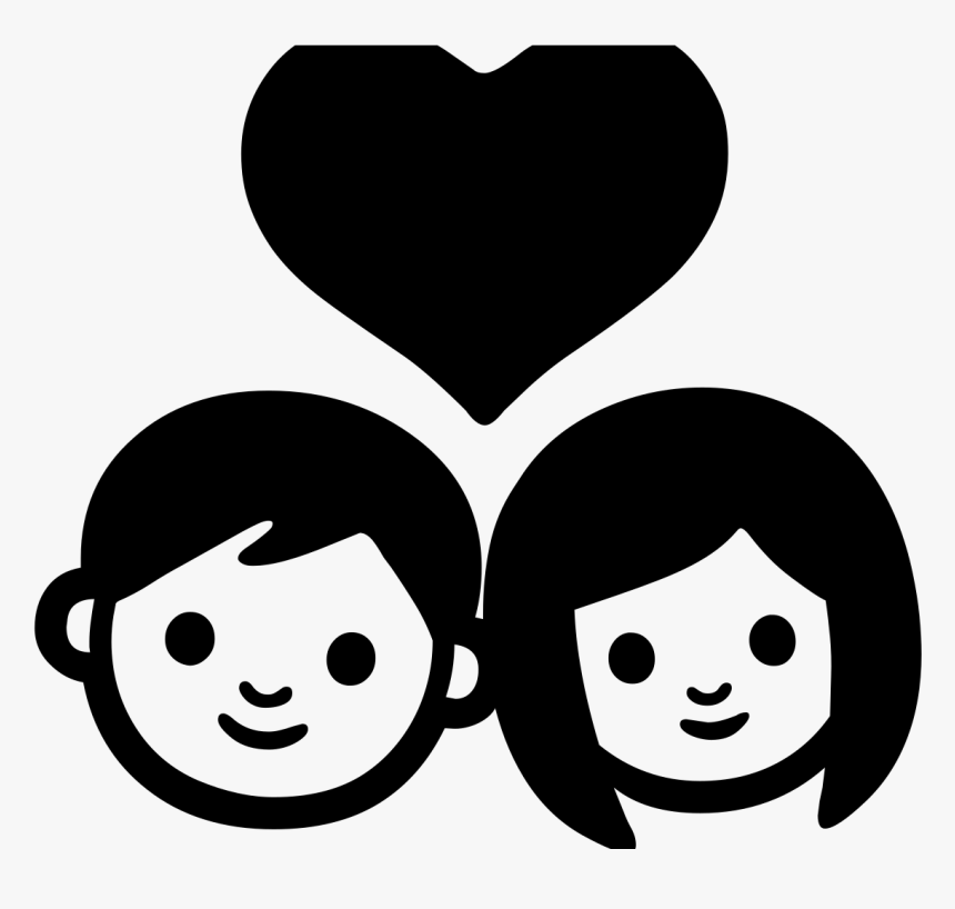 Couple Emoji Png -android Emoji 1f491 - Couple Emoji Icon Png, Transparent Png, Free Download