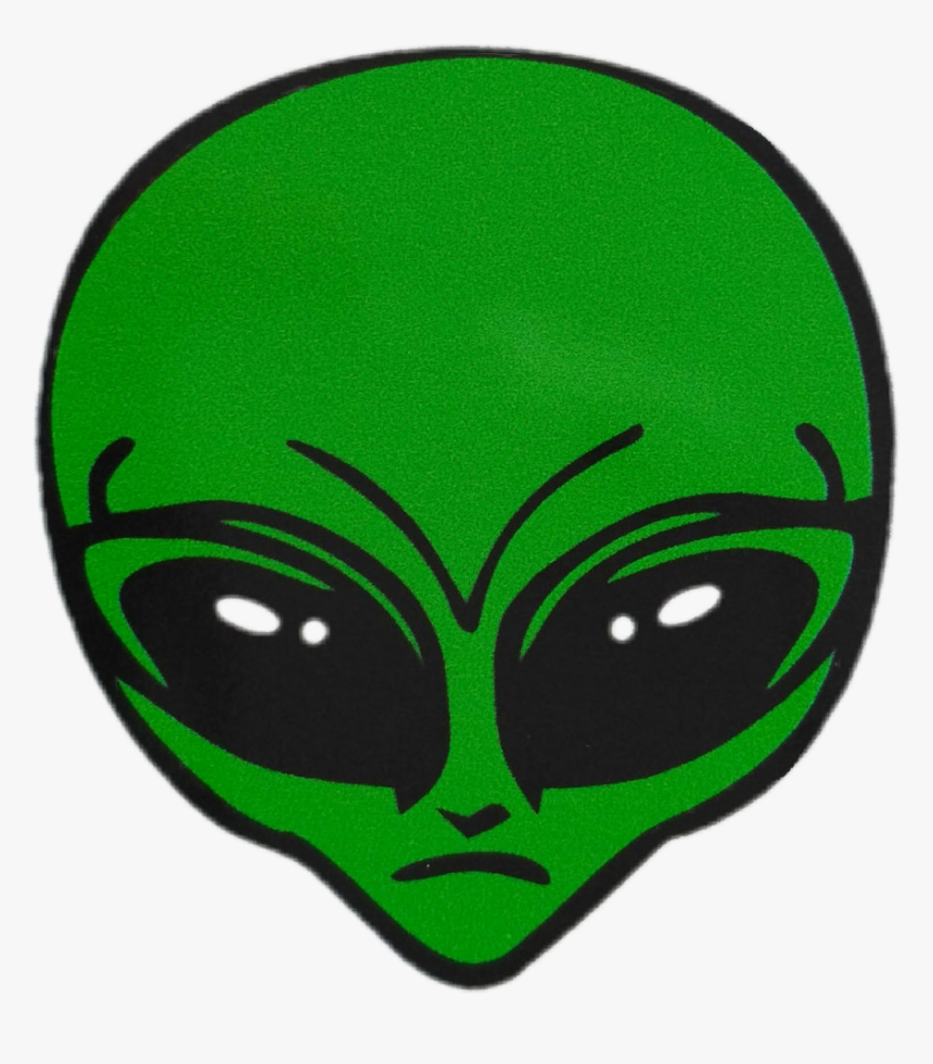 Alien Green Sticker Tumblr - Aliens Png, Transparent Png, Free Download