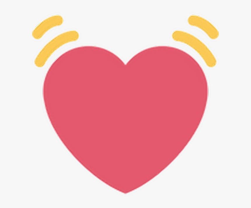 Twitter Heart Png - - Twitter Heart Emoji Png, Transparent Png, Free Download