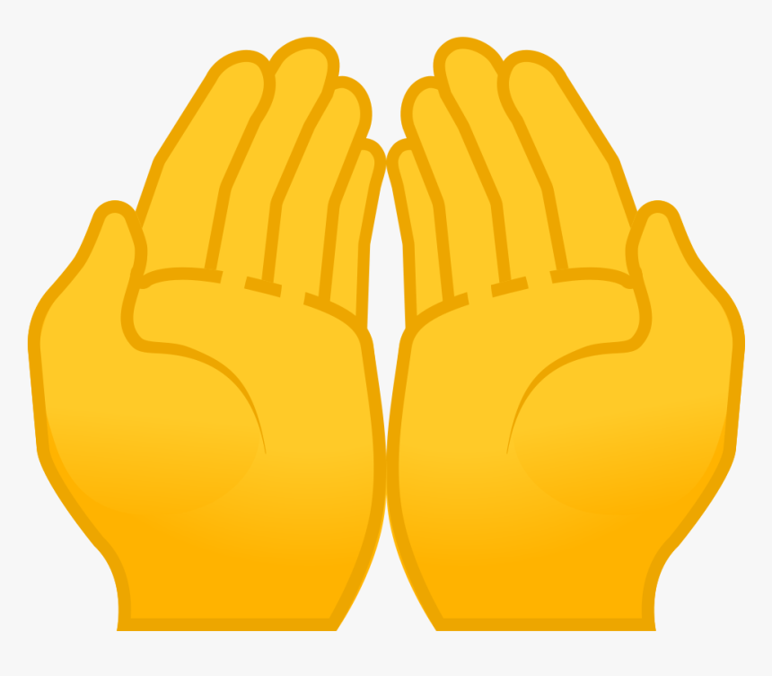 Palms Up Together Icon - Dua Hands Emoji, HD Png Download, Free Download