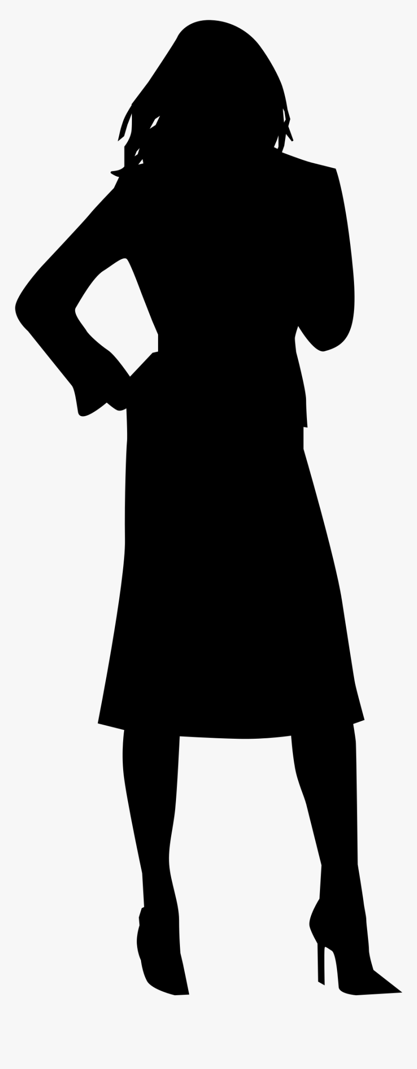 Woman Silhouette Png Images Pictures - Woman Silhouette Icon Png, Transparent Png, Free Download