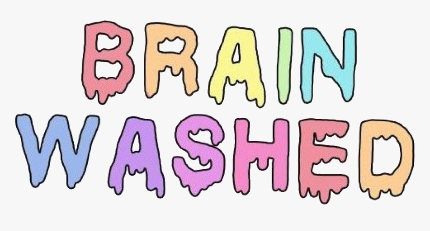 #brain #washed #brainwashed #png #sticker #stickers - Aesthetic Stickers Brain Washed, Transparent Png, Free Download