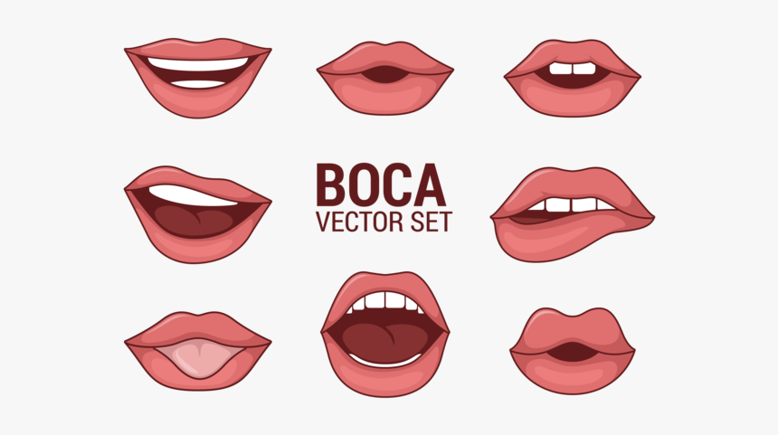 Woman"s Boca Vectors - Boca Vector Png, Transparent Png, Free Download