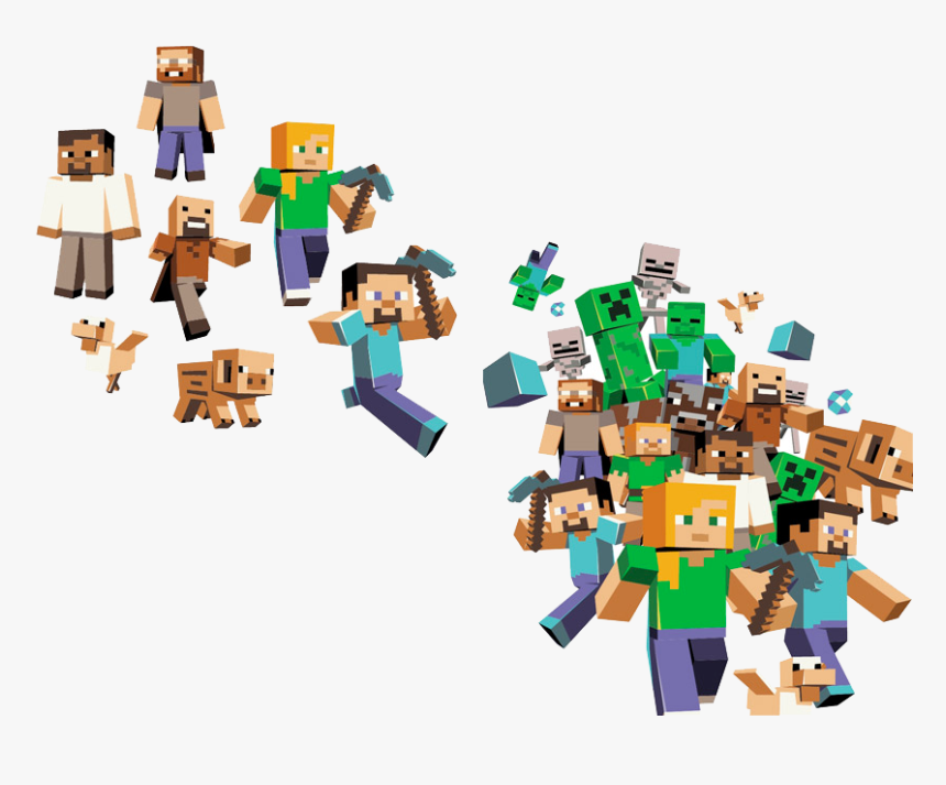 Minecraft Medium - Minecraft Run Away Png, Transparent Png, Free Download