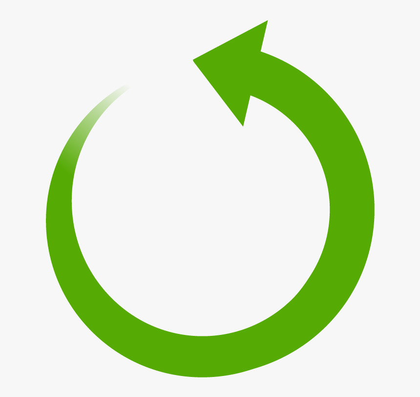 Green Circle Arrow Transparent, HD Png Download, Free Download